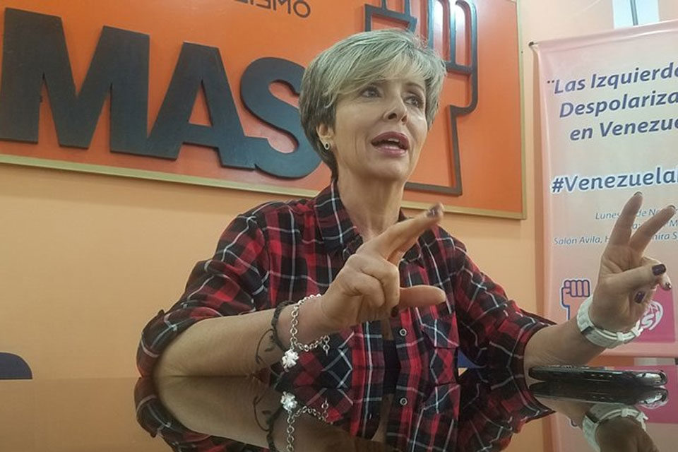 María Verdeal: La violencia es hasta una línea política de algunos sectores