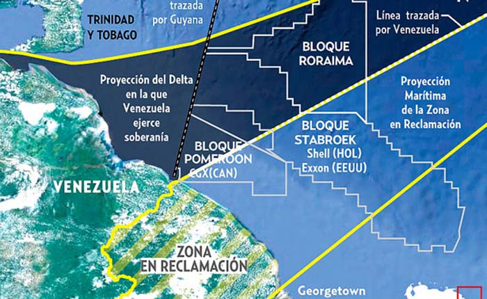 Venezuela insta a petroleras privadas a evitar incursión en espacio marítimo en reclamación